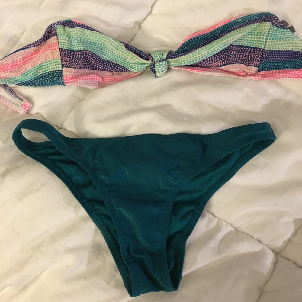 Aerie bandeau swim suit
